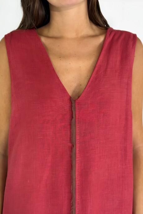 VESTIDO CAMILA Rojo