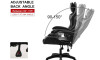 Silla Gamer Gaming Ergonomica Reclinable - PU Blanco