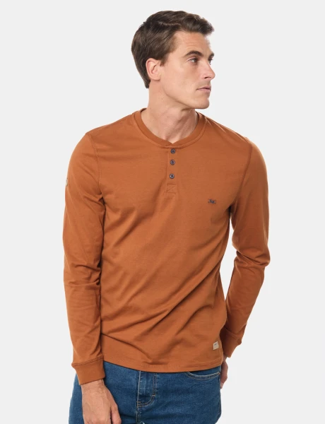 REMERA LISA Terracota