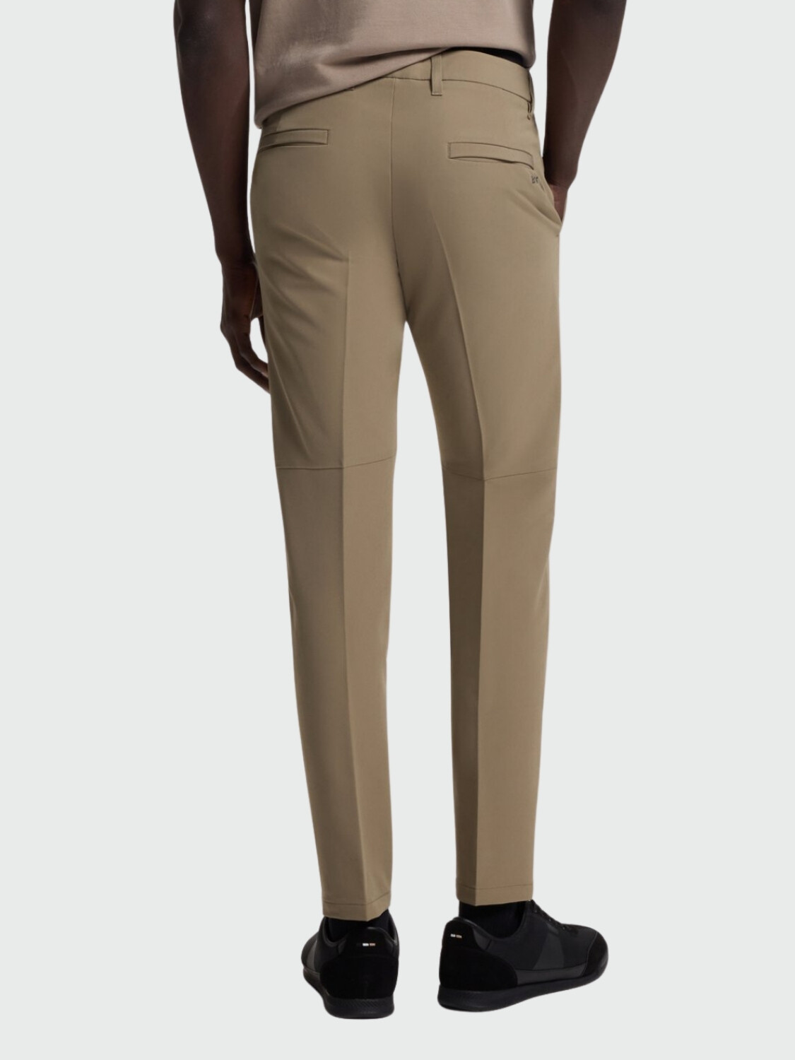 BOSS - Pantalones Repelente de Agua Beige