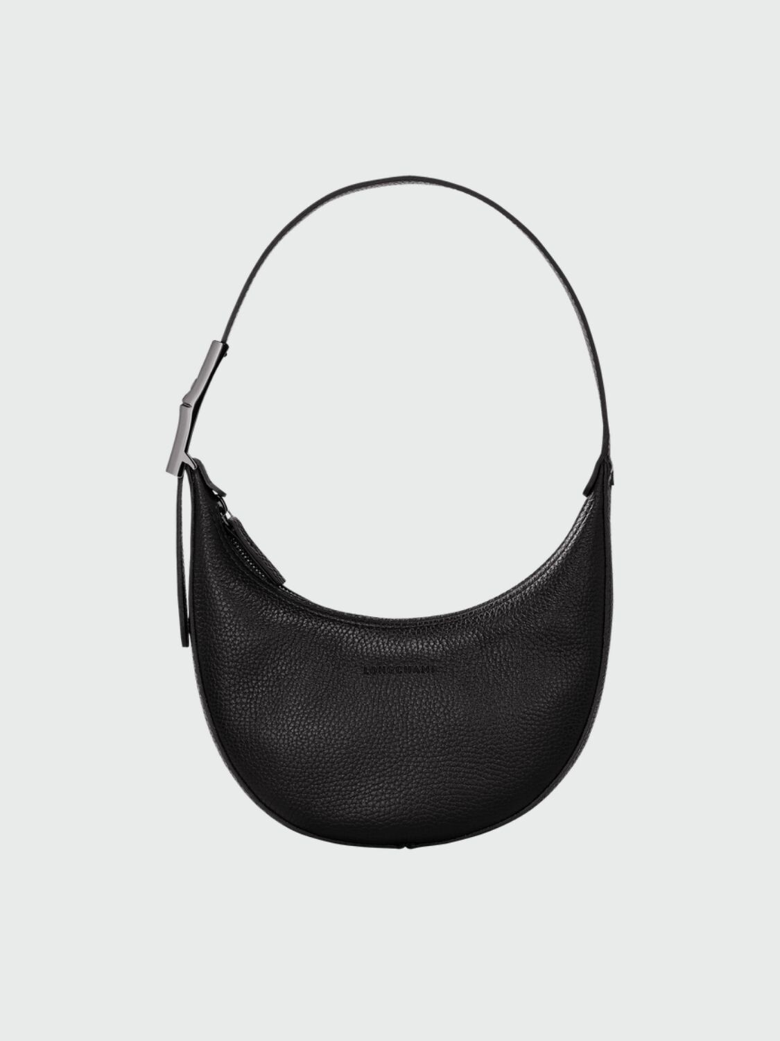 Longchamp -Cartera Longchamp Hobo de cuero Negro