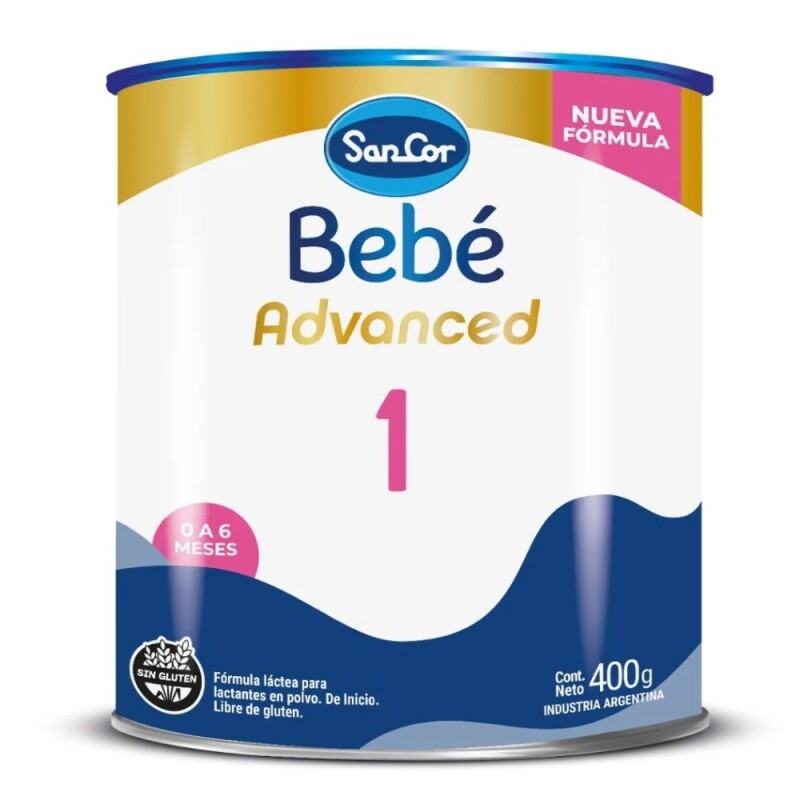 Sancor Bebé Advanced 1 400 Grs. Sancor Bebé Advanced 1 400 Grs.