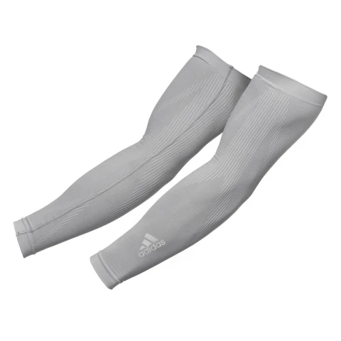 Mangas De Compresión Adidas L/Xl Gris Gris