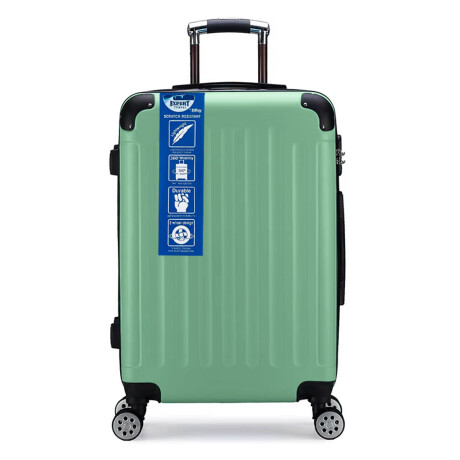 Valija Rígida 20'' Resistente Impermeable 4 Ruedas Verde