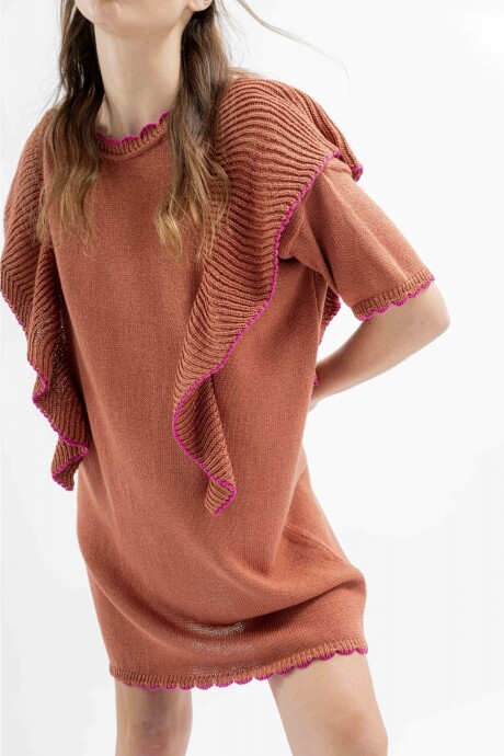 Vestido Gloria Terracota