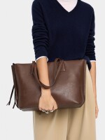Bolso Para Portátil Lisa Hasta 15" camel