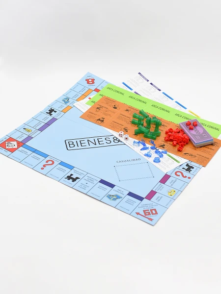 JUEGO BIENES RAICES BLANCO