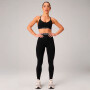 Bra Seamless V-Neck Push-Up Low Impact Bra Mujer Black/classic White Fabletics