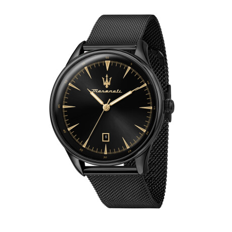 Reloj Maserati Clasico Acero Negro 0