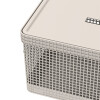 Organizador Rejilla L l Tapa Plástico Beige