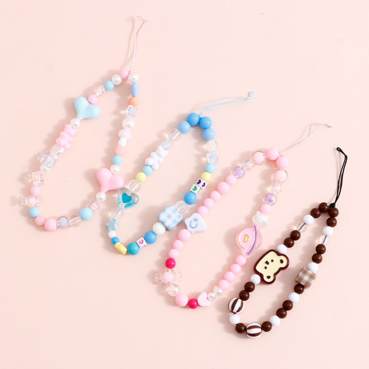 Llavero De Cuentas De Colores - Verano 