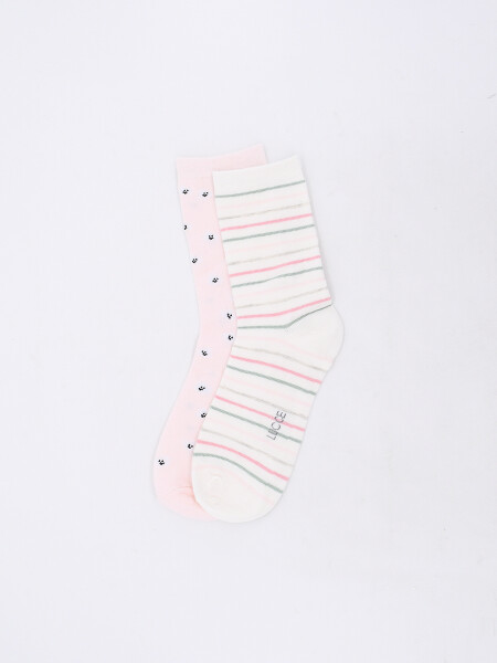 MEDIAS PACK X2 ESTAMPADO 2