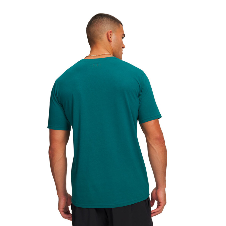 Remera de Hombre UNDER ARMOUR Sportstyle Lc Ss Verde
