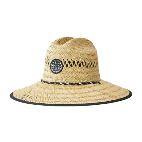 Sombrero Rip Curl Logo Straw Beige