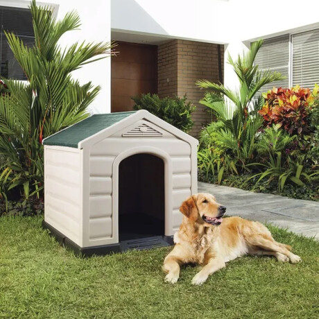 Casa para Perros Razas Medianas y Grandes Rimax 92x90x89cm Casa para Perros Razas Medianas y Grandes Rimax 92x90x89cm