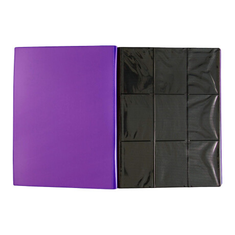 Monster Protectors - 9 Pocket Portfolio Binder - Matte Purple Monster Protectors - 9 Pocket Portfolio Binder - Matte Purple