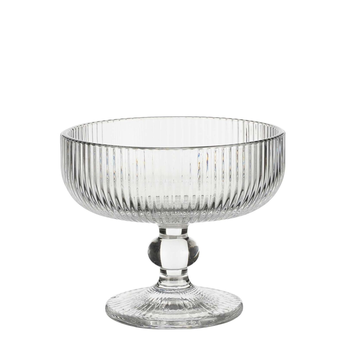 COPA DE HELADO - VIDRIO TRANSPARENTE MERLOT 