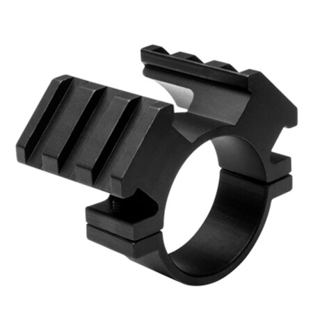 Adaptador riel Weaver doble 30mm Negro
