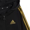 CONJUNTO adidas ESSENTIALS SHINY BLACK/GOLD