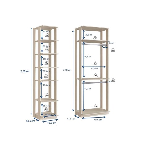 PLACARD MDP NATURAL-BEIGE ULTRECH 9005