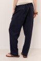 PANTALON LINO NET AZUL
