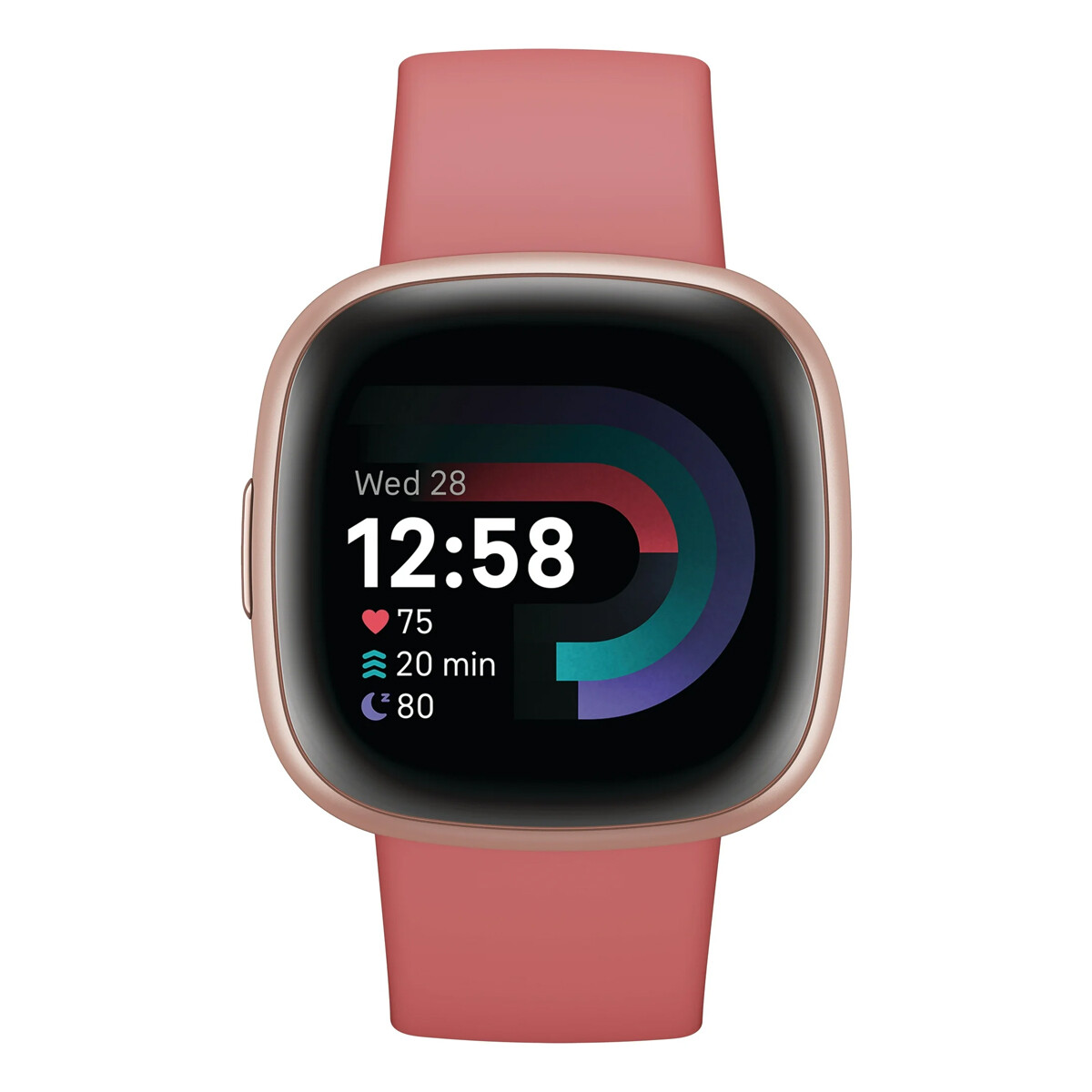 Reloj Smartwatch Fitbit Versa 4 Pink Sand SL Incluidas 