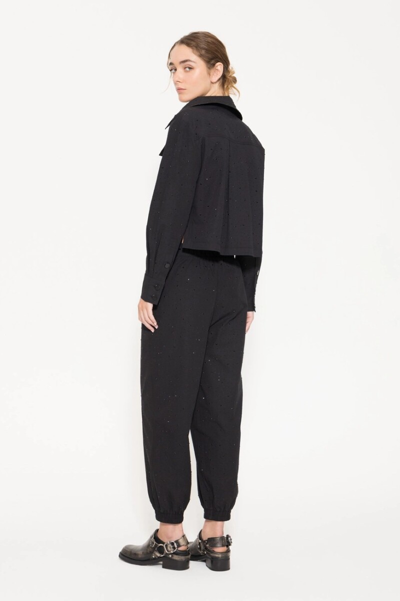 BABUCHA SHINE Negro