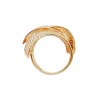 Anillo Tiras -Oro bajo-Piedra Zirconia-AN8215 sinpiedra
