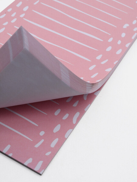 PLANIFICADOR SEMANAL TAREAS ROSADO