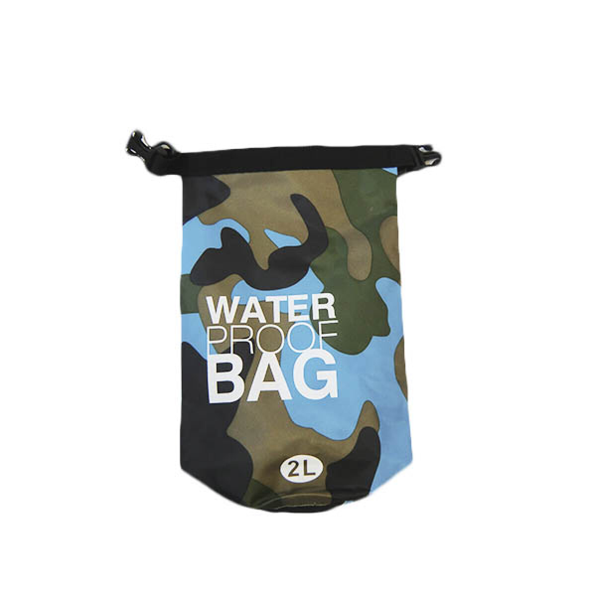 Bolso Polyester Water Proof de 2lts - VERDE/AZUL 