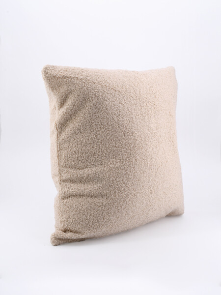 FUNDA DE ALMOHADON BOUCLE NATURAL