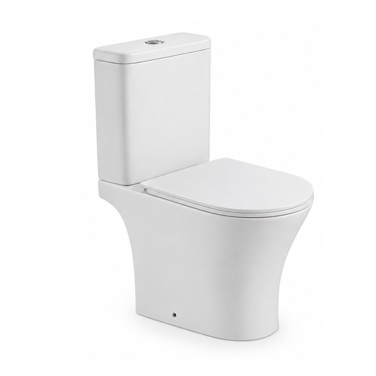 Sanitario Inodoro Con Mochila Linea Anori Para Baño Blanco 