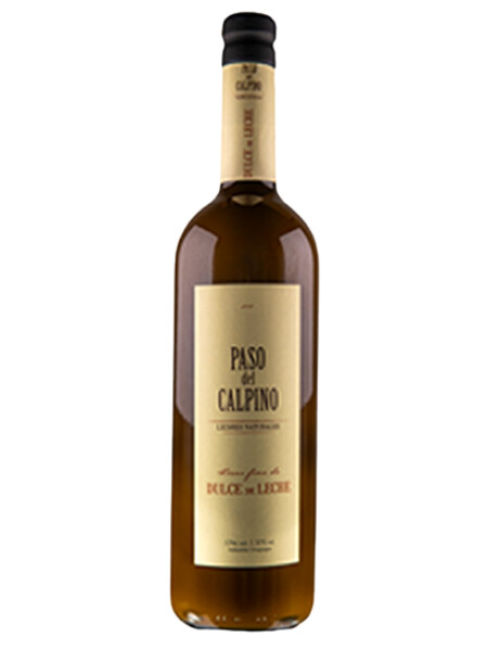Paso del Calpino Licor artesanal Dulce de Leche 750ml Paso del Calpino Licor artesanal Dulce de Leche 750ml