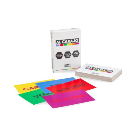 Juego Chau Pantallas Cartas Al Carajo Juego Chau Pantallas Cartas Al Carajo