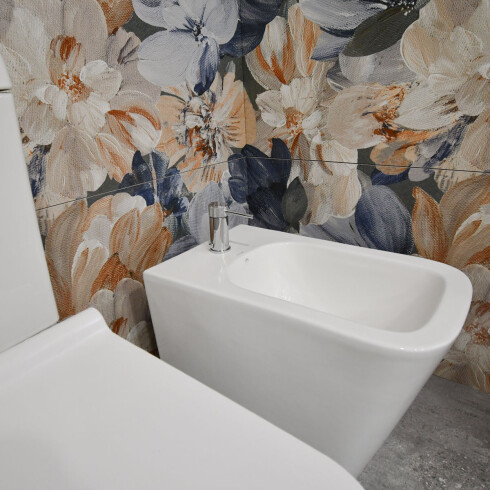 Griferia Bidet Con Transferencia En Cromo CROMO
