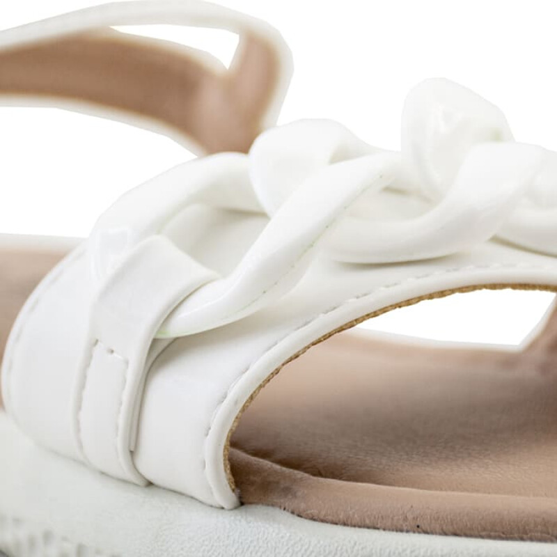 Sandalias Chill Sunday de Niños - CS EMILIA Blanco