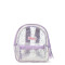 Mochila MINI Miss Carol Tuno De Pvc Y Brillos Lila