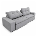 SILLON DAMASCO COMPLETO EXTENSIBLE COLOR TITANIO CLARO Sillon Damasco Completo Extensible Color Titanio Claro