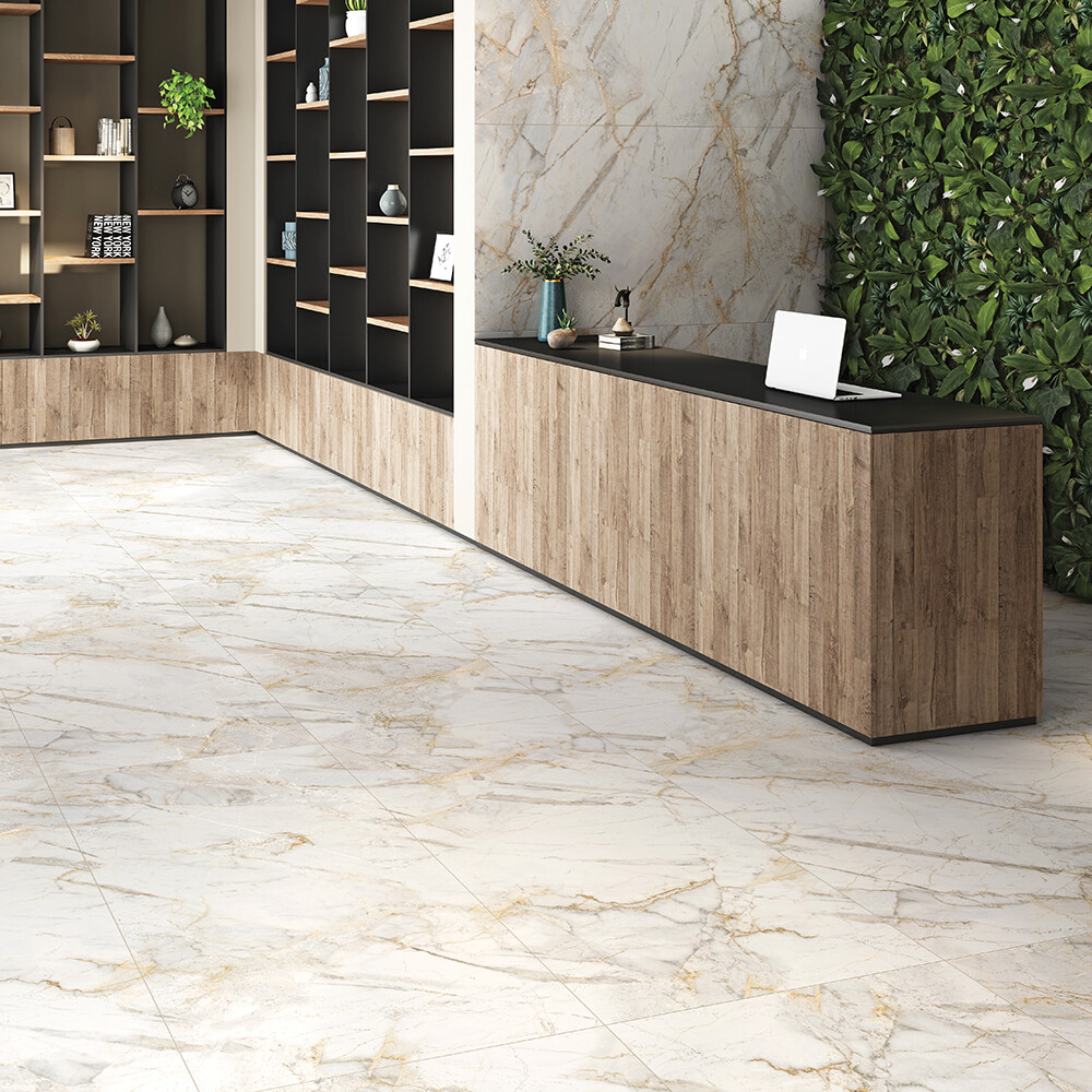PORCELANATO ENDLESS ROYAL CALACATTA "A" 60X120 CM Porcelanato Endless Royal Calacatta "a" 60x120 Cm