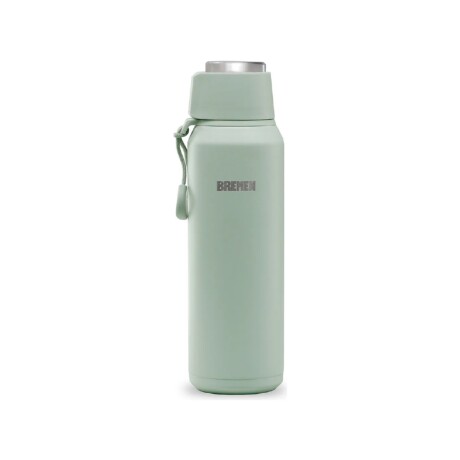 Termo Bremen 600 ml Acero Inoxidable con Pico Cebador 360° y Correa Verde Termo Bremen 600 ml Acero Inoxidable con Pico Cebador 360° y Correa Verde