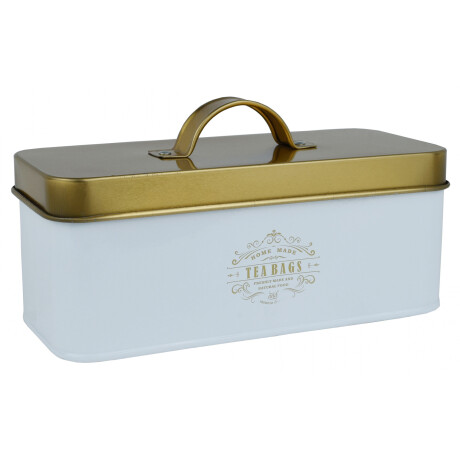 CAJA DE TE 3 DIVISIONES LINEA BLANCA C/DORADO 20X8.5X8.5CM BF117S CAJA DE TE 3 DIVISIONES LINEA BLANCA C/DORADO 20X8.5X8.5CM BF117S