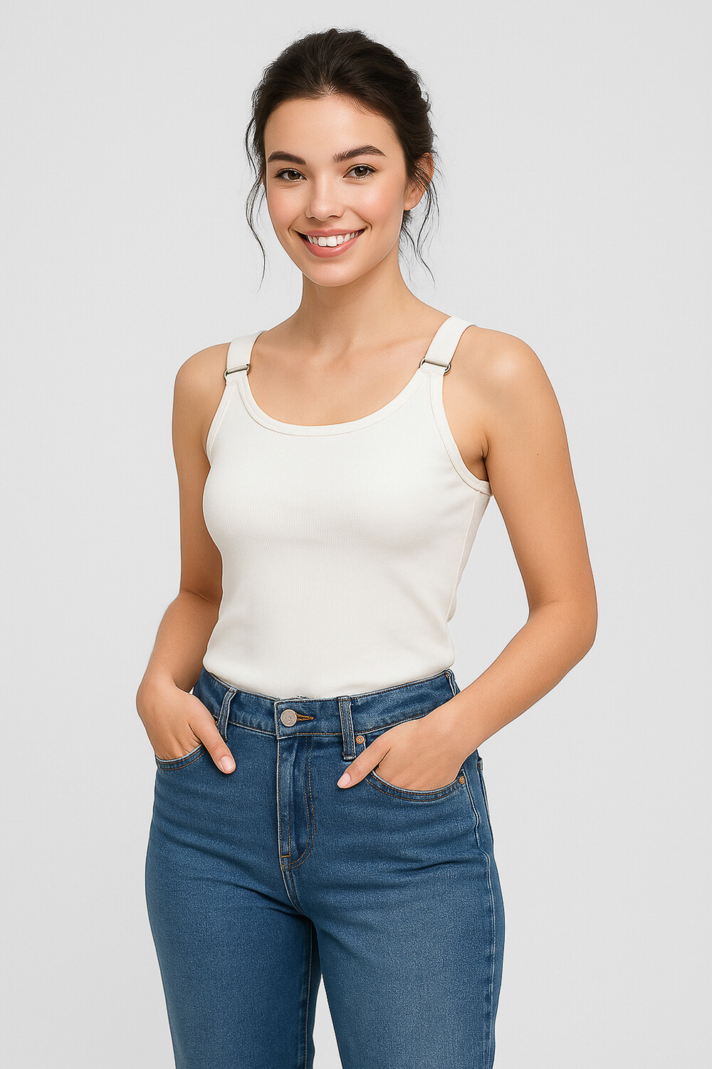 Musculosa Fistule Marfil / Off White