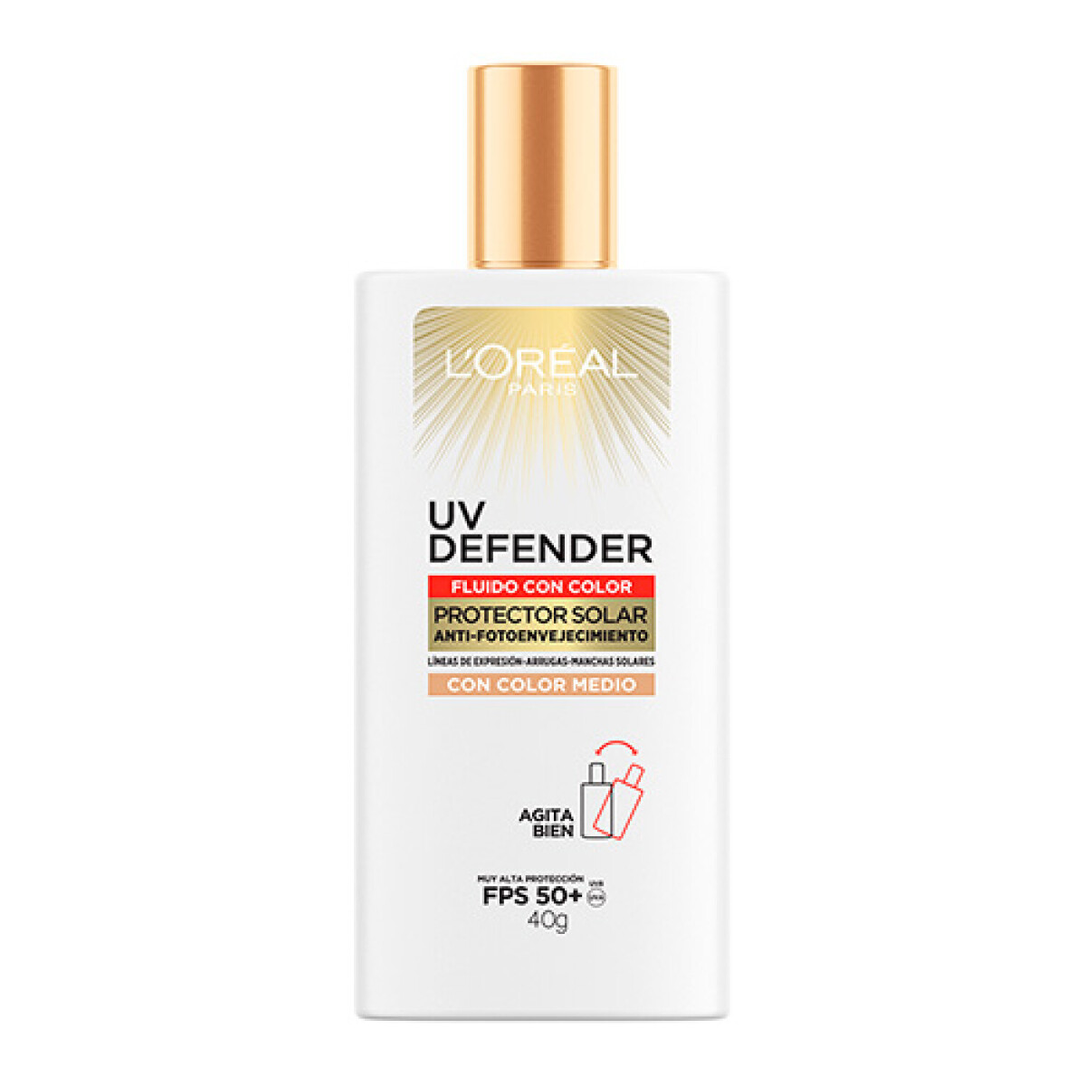 Loreal Uv Defender Fluido Media 