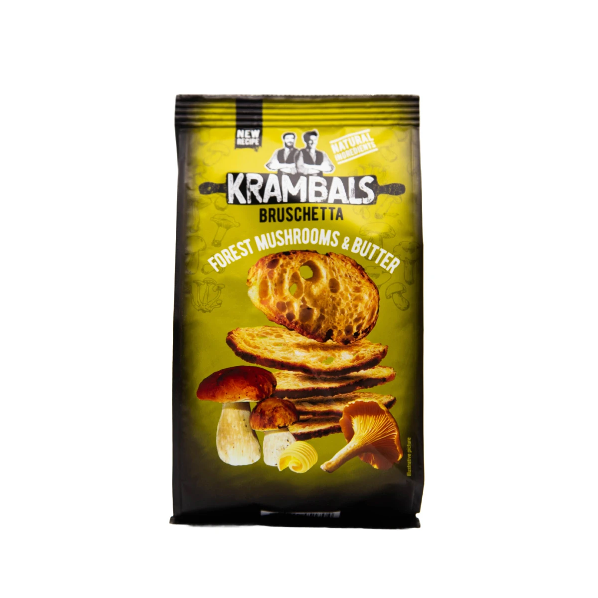 TOSTADAS KRAMBALS BRUSHETTA - HONGOS MUSHROOMS 70GRS 