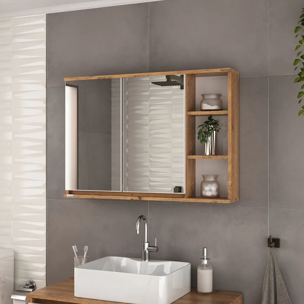 Botiquín Apollo rustico 90 cm Botiquín Apollo Rustico 90 Cm