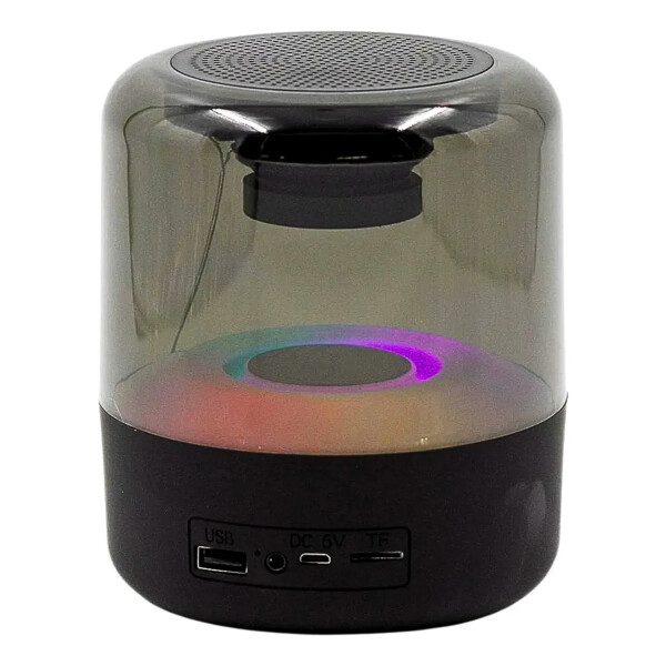 Parlante bluetooth elegante con luces RGB Parlante bluetooth elegante con luces RGB