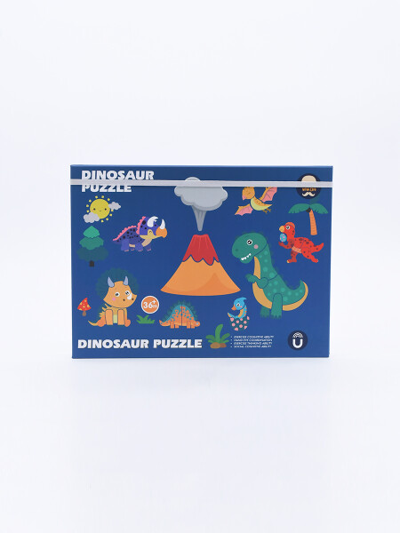 PUZZLE DINOSAURIOS MULTICOLOR
