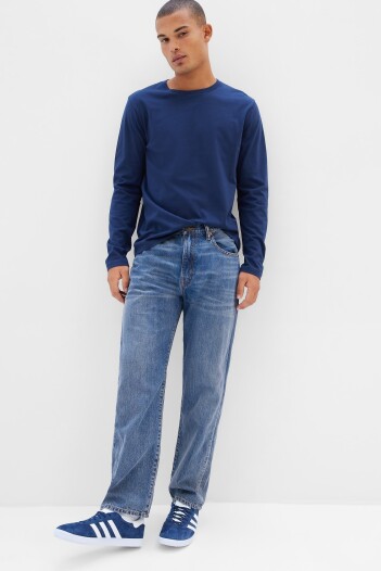 V-ORIGINAL STRAIGHT HARDING Medium Wash