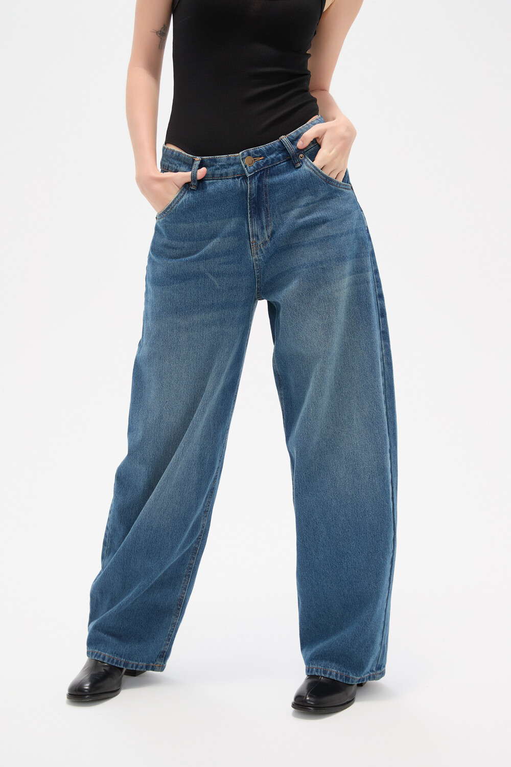 Pantalon Brisalta Azul Grisaceo
