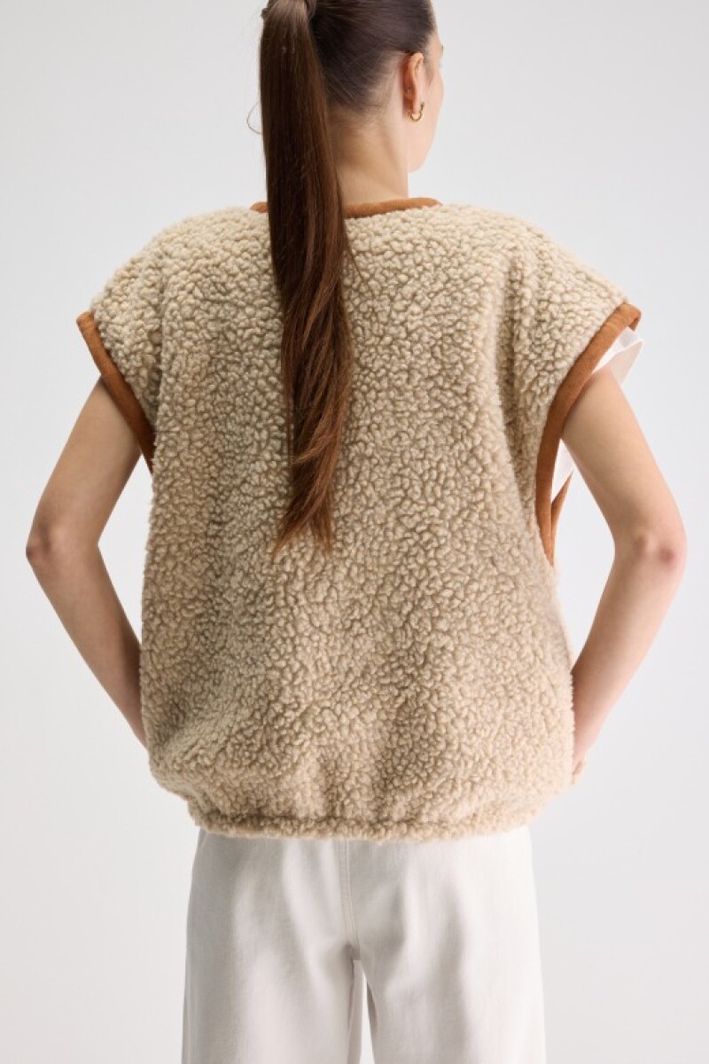 CHALECO JANDI Camel